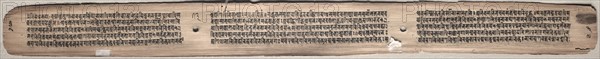 Folio 73 from a Gandavyuha-sutra (Scripture of the Supreme Array), 1000-1100s. Creator: Unknown.