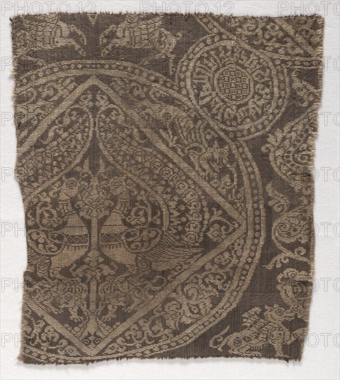 Fragment from a funeral garment or pall, 1649-1955. Creator: Unknown.