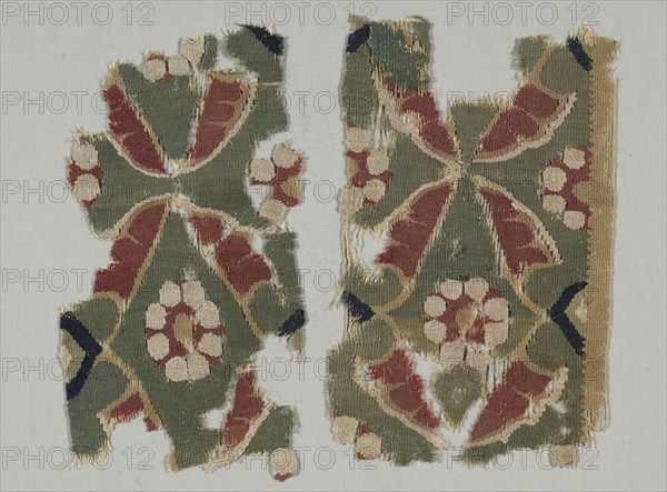 Fragment from a Large Hanging, 800s - 1000s. Creator: Unknown.