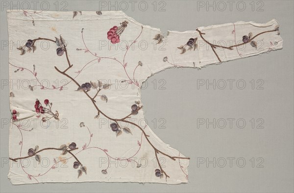 Fragment of a Bodice, c. 1775. Creator: Unknown.