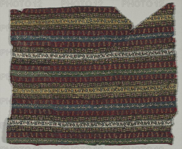 Fragment of a Shawl, 19th century. Creator: Unknown.