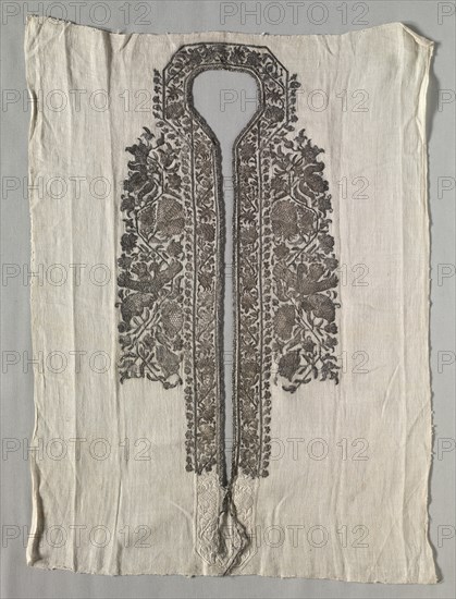 Fragment of a Shirt Front, 19th century. Creator: Unknown.