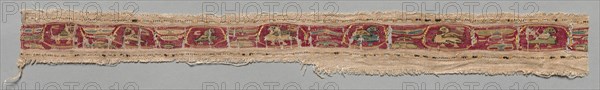 Fragment of a Tiraz, 1100s. Creator: Unknown.