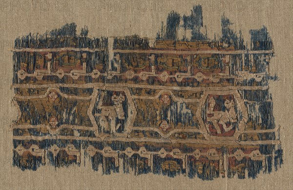 Fragment of a Tiraz-Style Textile, 1081 - 1094. Creator: Unknown.