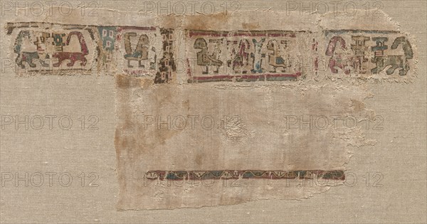 Fragment of a Tiraz-Style Textile, 1081 - 1094. Creator: Unknown.