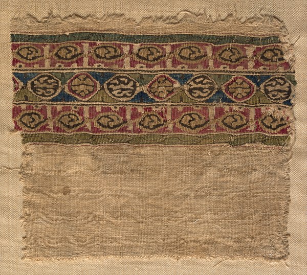 Fragment of a Tiraz-Style Textile, 1081 - 1101. Creator: Unknown.