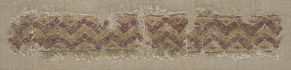 Fragment of a Tiraz-Style Textile, 1081 - 1101. Creator: Unknown.