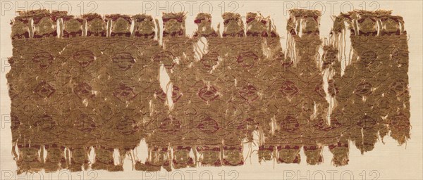 Fragment of a Tiraz-Style Textile, 1130 - 1149. Creator: Unknown.