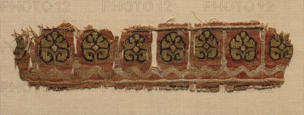 Fragment of a Tiraz-Style Textile, 1130 - 1169. Creator: Unknown.