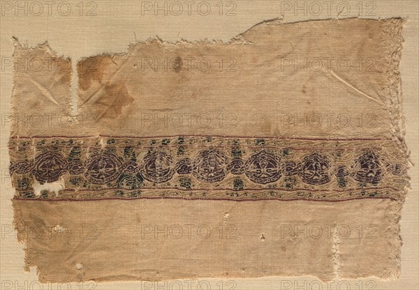 Fragment of a Tiraz-Style Textile, 1130 - 1169. Creator: Unknown.