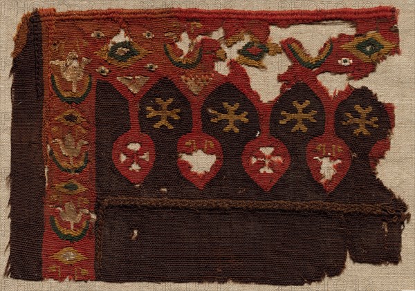 Fragment of a Tunic, 400s - 600s. Creator: Unknown.