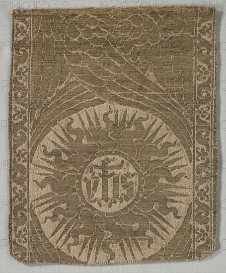 Fragment of an Orphrey Band, early 1500s. Creator: Unknown.