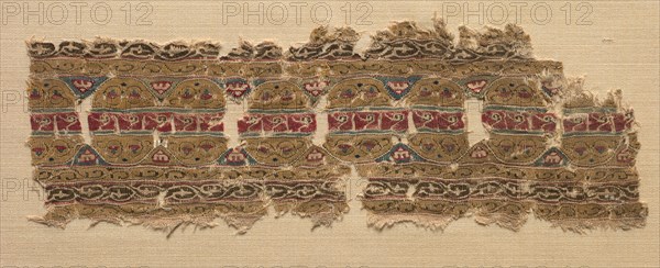 Fragment of Tiraz-Style Textile, 1101 - 1149. Creator: Unknown.