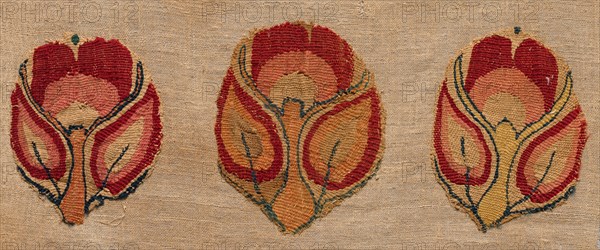 Fragments from a Curtain, 300s - 500s. Creator: Unknown.