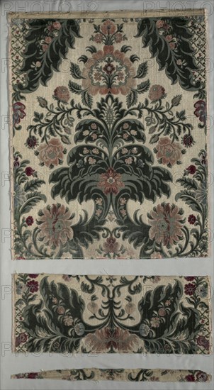Fragments of Velvet (So-Called Velours Jardiniers), 1600s. Creator: Unknown.