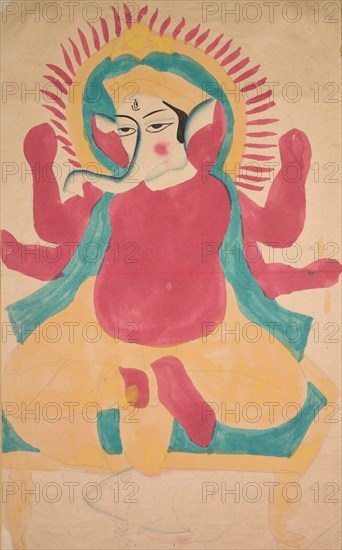 Ganesha, 1800s. Creator: Unknown.