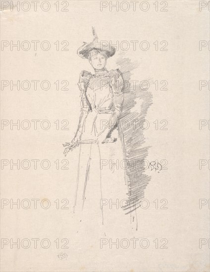 Gants de Suede, 1890. Creator: James McNeill Whistler (American, 1834-1903).