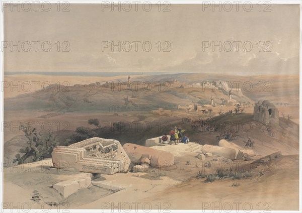 Gaza, 1839. Creator: David Roberts (British, 1796-1864).