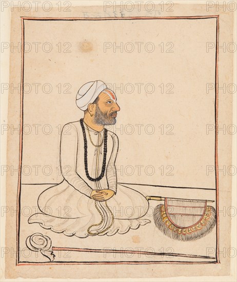 Gosain Narottam Das, c. 1720-30. Creator: Unknown.