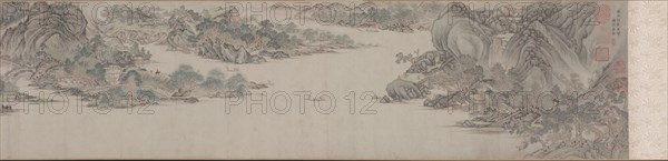 Greeting the Spring, 1600. Creator: Wu Bin (Chinese, active c. 1591-1626).