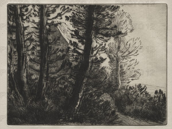 Guard House. Creator: Alphonse Legros (French, 1837-1911).