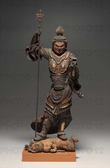 Guardian King of the North (Bishamonten), Kamakura Period (1185-1333). Creator: Unknown.