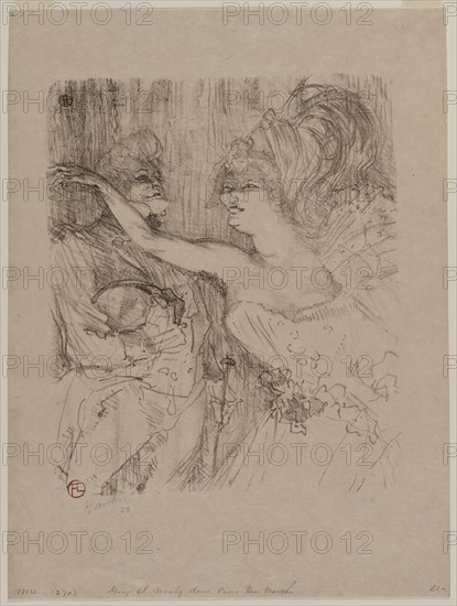 Guy and Mealy, in "Paris qui Marche", 1898. Creator: Henri de Toulouse-Lautrec (French, 1864-1901).