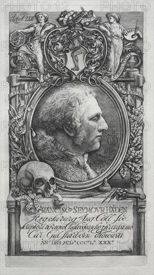 Hadeniana - Portrait of Sir Francis Seymour Haden, 1880. Creator: Charles William Sherborn (British, 1831-1912).