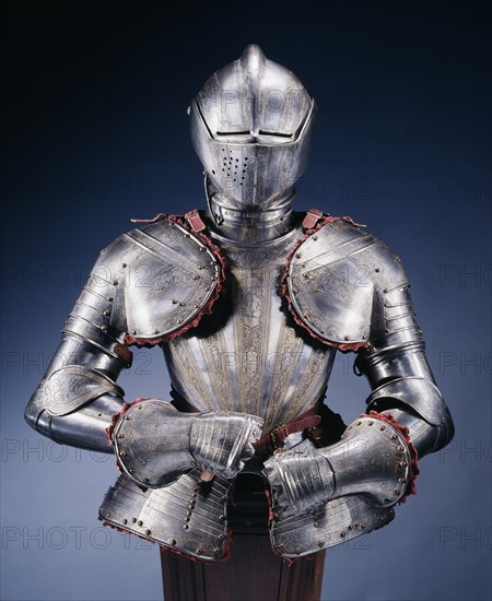 Half Armor for the Foot Tournament, c. 1590. Creator: Pompeo della Cesa (Italian, active 1572-93).