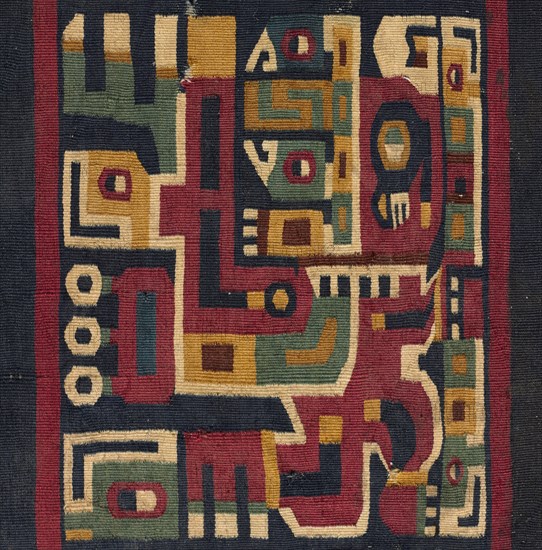 Half of a Sleeved Tunic, c. 500-1000. Creator: Unknown.