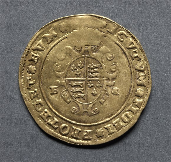 Half Sovereign (reverse), 1549-1550. Creator: Unknown.