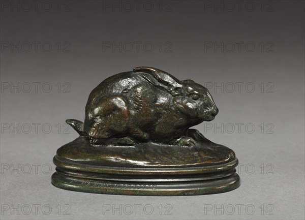 Hare, c. 1830 - 1875. Creator: Antoine-Louis Barye (French, 1796-1875).