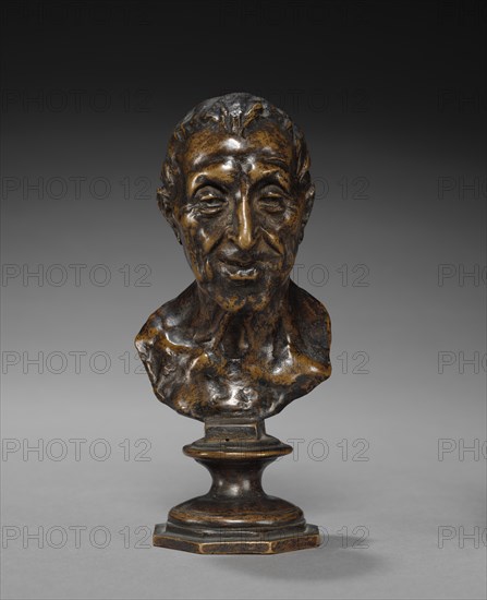 Head of a Man, c. 1875 - 1929. Creator: Vincenzo Gemito (Italian, 1852-1929).