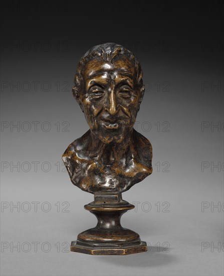 Head of a Man, c. 1875 - 1929. Creator: Vincenzo Gemito (Italian, 1852-1929).