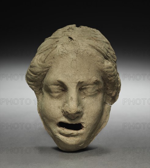 Head of a Weeping Woman, 1-200. Creator: Unknown.