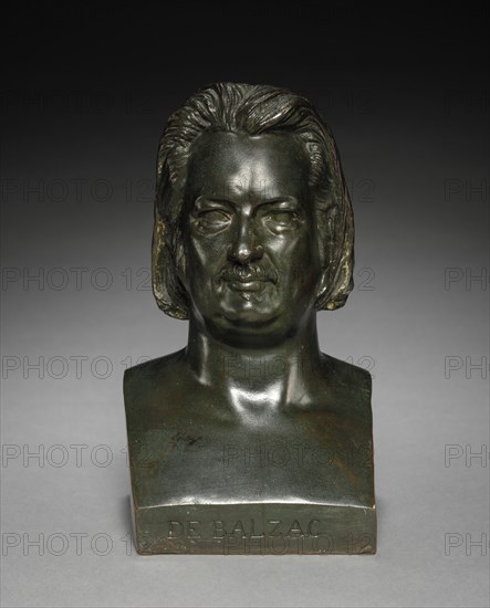 Head of Balzac, 1844. Creator: Pierre-Jean David d'Angers (French, 1788-1856).
