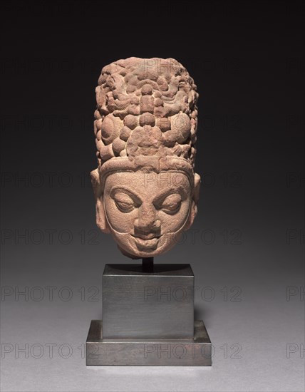Head of Surya, c. 6th century. Creator: Unknown.