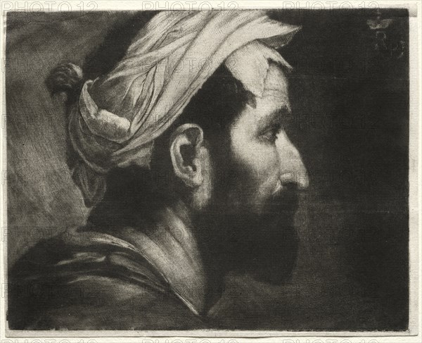 Head of the Executioner, c. 1658. Creator: Prince Ruprecht (German, 1619-1682).