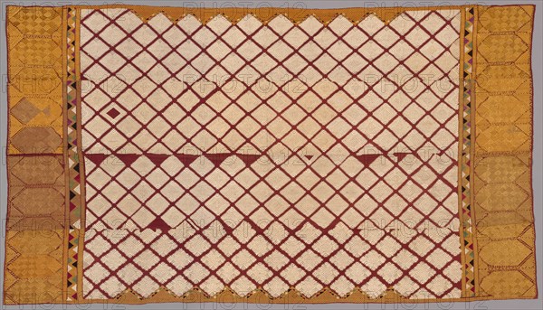 Head Shawl ("Phulkari"), 1800s. Creator: Unknown.