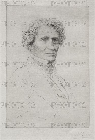 Hector Berlioz. Creator: Alphonse Legros (French, 1837-1911).