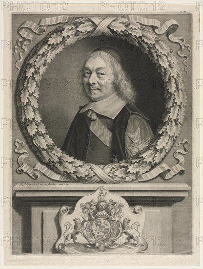 Henri-Auguste de Loménie Comte de Brienne, 1660. Creator: Robert Nanteuil (French, 1623-1678).