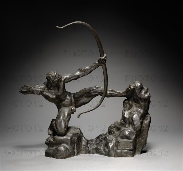 Herakles the Archer, 1908-1909. Creator: Emile Antoine Bourdelle (French, 1861-1929).