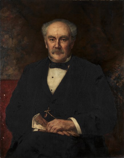 Hinman B. Hurlbut, 1870s. Creator: John Harrison Witt (American, 1840-1901).