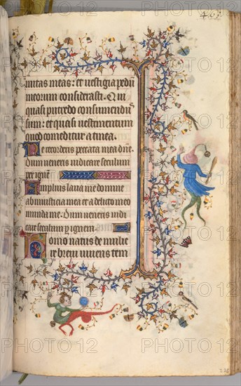 Hours of Charles the Noble, King of Navarre (1361-1425): fol. 226r, Text, c. 1405. Creator: Master of the Brussels Initials and Associates (French).