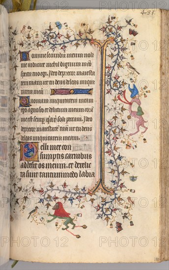Hours of Charles the Noble, King of Navarre (1361-1425): fol. 236r, Text, c. 1405. Creator: Master of the Brussels Initials and Associates (French).