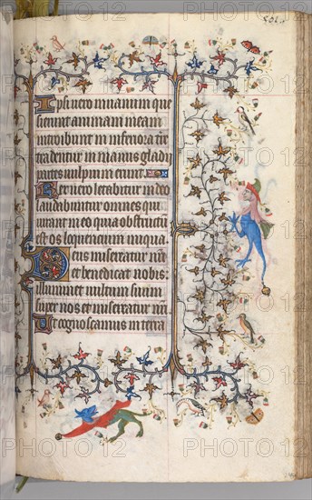 Hours of Charles the Noble, King of Navarre (1361-1425): fol. 245r, Text, c. 1405. Creator: Master of the Brussels Initials and Associates (French).