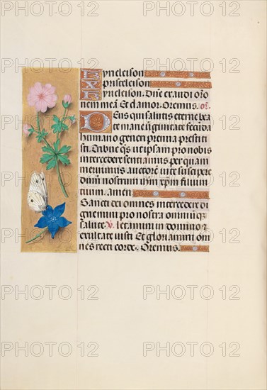 Hours of Queen Isabella the Catholic, Queen of Spain: Fol. 134v, c. 1500. Creator: Master of the First Prayerbook of Maximillian (Flemish, c. 1444-1519); Associates, and.