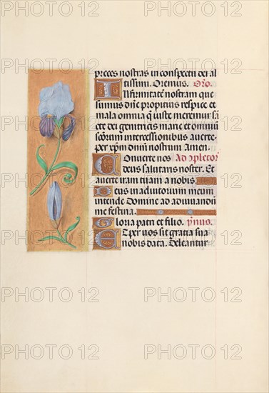 Hours of Queen Isabella the Catholic, Queen of Spain: Fol. 41v, c. 1500. Creator: Master of the First Prayerbook of Maximillian (Flemish, c. 1444-1519); Associates, and.