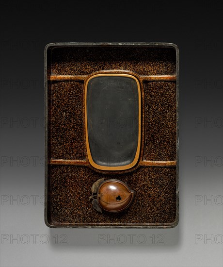 Inkstone Case, 19th century. Creator: Unknown.