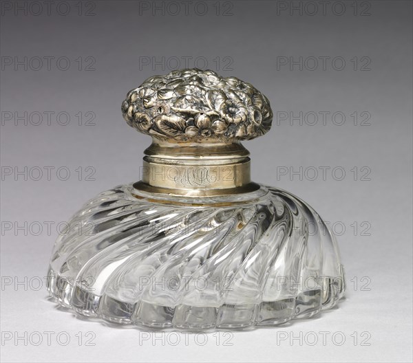 Inkwell, c. 1900 . Creator: George W. Shiebler (American, 1846-1920).